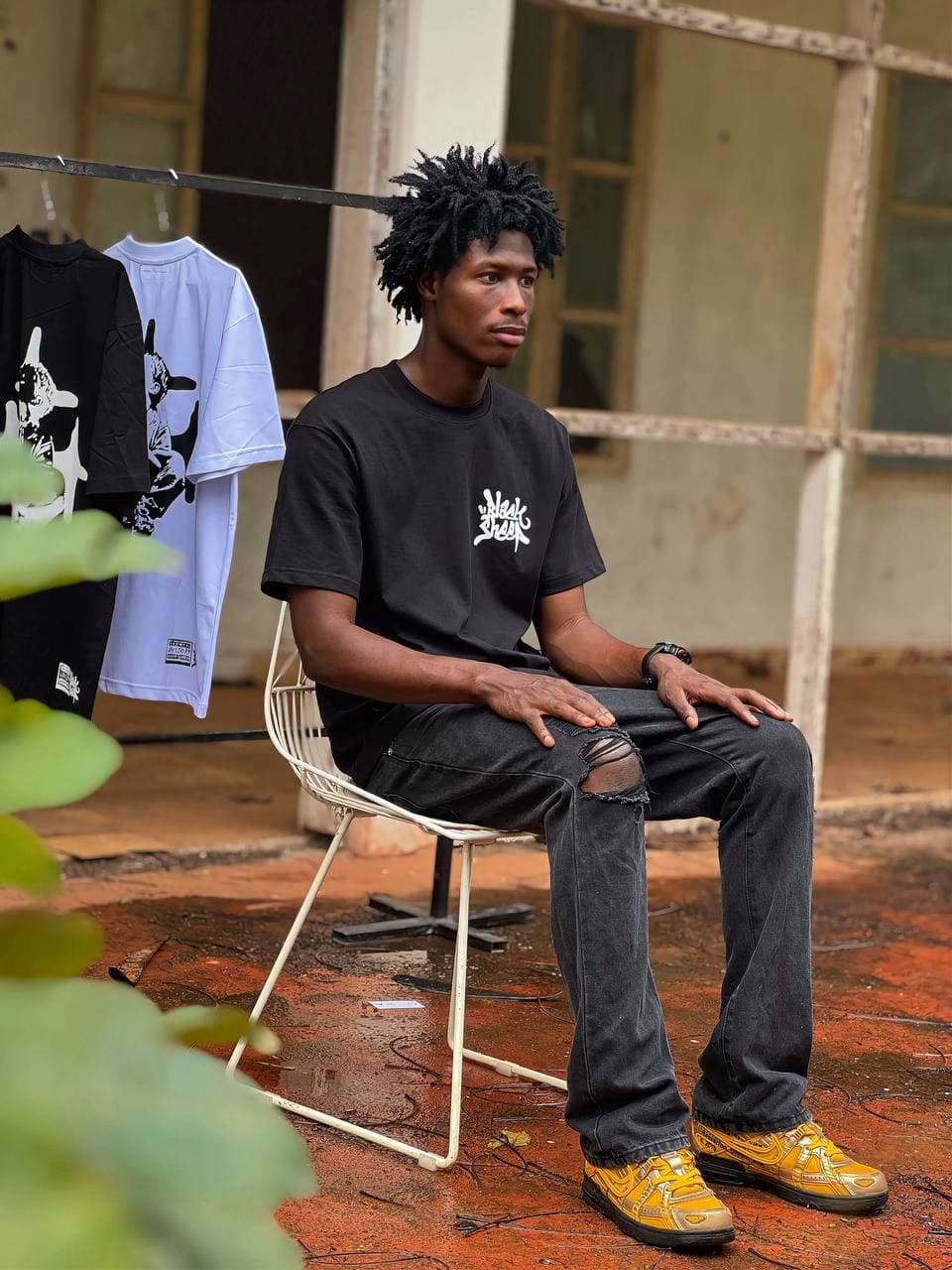 Black Sheep Tee - Product Display